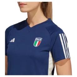 ADIDAS Italy 22/23 Woman Short Sleeve T-Shirt Travel -Softee Sport Zone adidas italy 22 23 woman short sleeve t shirt travel 6