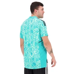 ADIDAS Juventus Goalkeeper 21/22 Short Sleeve T-Shirt -Softee Sport Zone adidas juventus goalkeeper 21 22 short sleeve t shirt 4