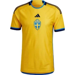 ADIDAS Sweden 22/23 Short Sleeve T-Shirt Home -Softee Sport Zone adidas sweden 22 23 short sleeve t shirt home 2