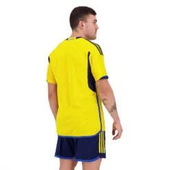 ADIDAS Sweden 22/23 Short Sleeve T-Shirt Home -Softee Sport Zone adidas sweden 22 23 short sleeve t shirt home 4