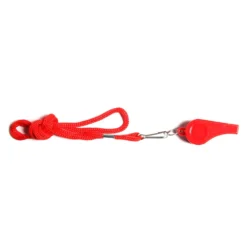 Plastic Whistle For Referee With Lanyard -Softee Sport Zone gladiatorfit plastic whistle for referee with lanyard 1