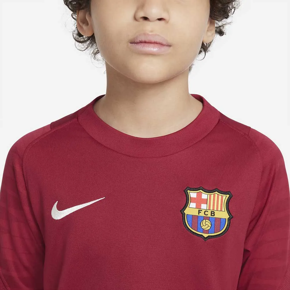 Nike FC Barcelona Strike 21/22 Junior T-Shirt 5 Nike FC Barcelona Strike 21/22 Junior T-Shirt - Image 3