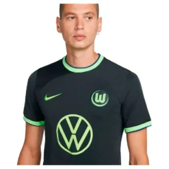 Nike VFL Wolfsburg Dri Fit Stadium Away 22/23 Short Sleeve T-Shirt -Softee Sport Zone nike vfl wolfsburg dri fit stadium away 22 23 short sleeve t shirt 2