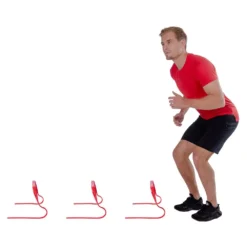 PURE2IMPROVE Medium Flexible Hurdle 4 Units -Softee Sport Zone pure2improve medium flexible hurdle 4 units 4