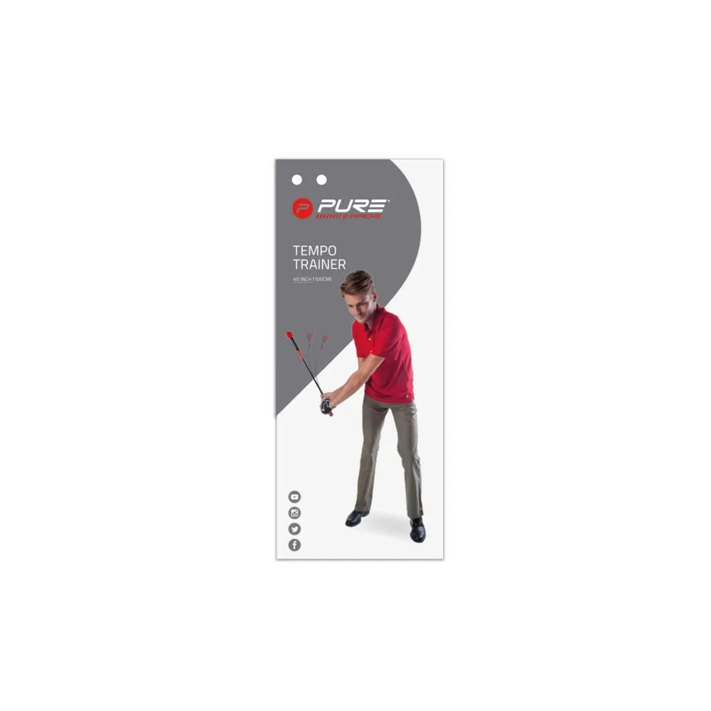 PURE2IMPROVE Tempo Trainer 122 Cm - 48 Inch 4 PURE2IMPROVE Tempo Trainer 122 Cm - 48 Inch - Image 2
