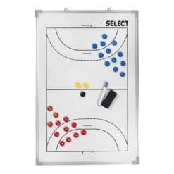 SELECT Tactics Board Alu Handball Whi Coach Board Handball 60x90 Cm