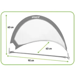 SportX Pop-Up Soccer Goals 2 Units -Softee Sport Zone sportx pop up soccer goals 2 units 3