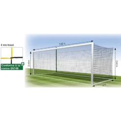 TREMBLAY Net European Football 4Mm 120 Mt (X2)