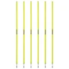 UHLSPORT Adjustable Slalom Pole 6 Units -Softee Sport Zone uhlsport adjustable slalom pole 6 units