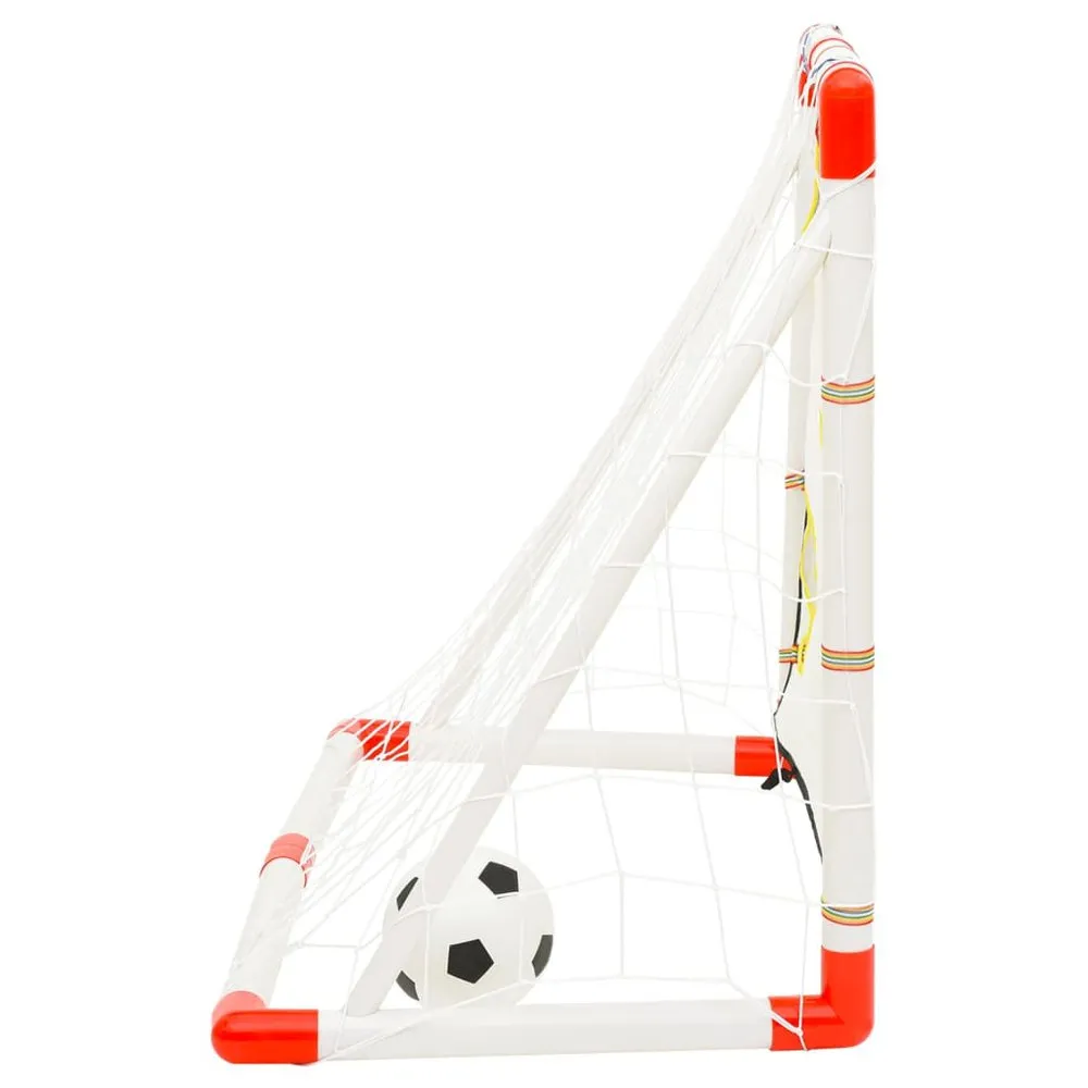 VIDAXL Football Goal Set With Goal Wall 120X51X77.5Cm 5 VIDAXL Football Goal Set With Goal Wall 120X51X77.5Cm - Image 3