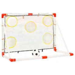 VIDAXL Football Goal Set With Goal Wall 120X51X77.5Cm 15 VIDAXL Football Goal Set With Goal Wall 120X51X77.5Cm -Softee Sport Zone vidaxl football goal set with goal wall 120x51x77.5cm 5