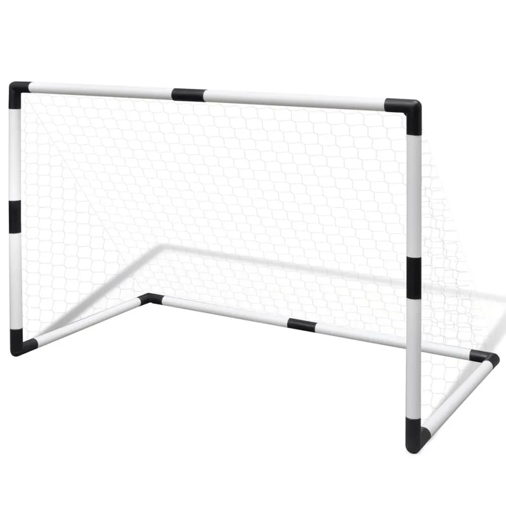 VIDAXL Mini Soccer Goals Post Net Set 2 Units For 91.5X48X61Cm 4 VIDAXL Mini Soccer Goals Post Net Set 2 Units For 91.5X48X61Cm - Image 2
