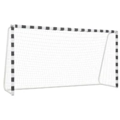 VIDAXL Soccer Goal Metal 300x160x90 Cm