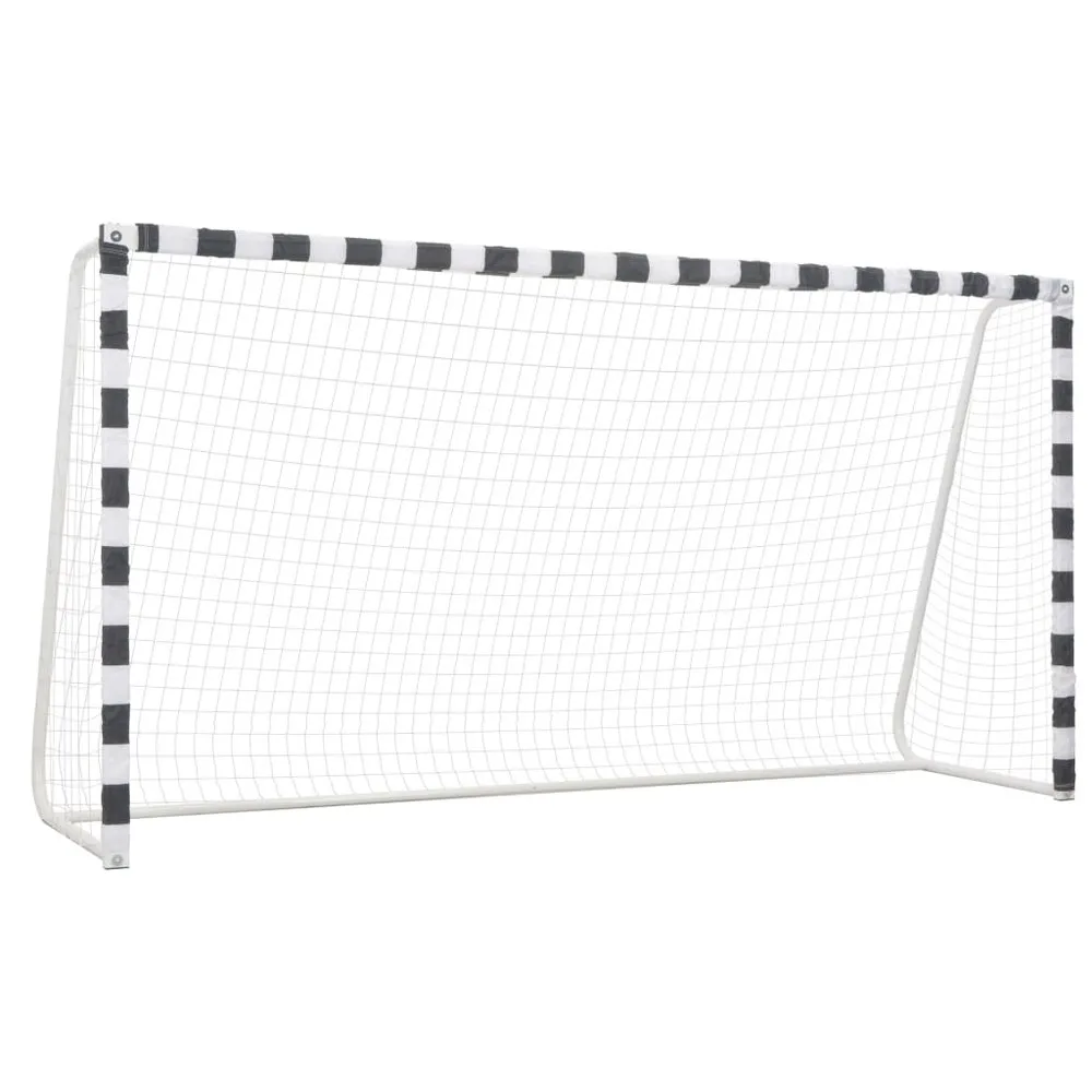 VIDAXL Soccer Goal Metal 300x160x90 Cm 3 VIDAXL Soccer Goal Metal 300x160x90 Cm