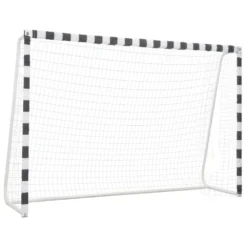 VIDAXL Soccer Goal Metal 300x200x90 Cm
